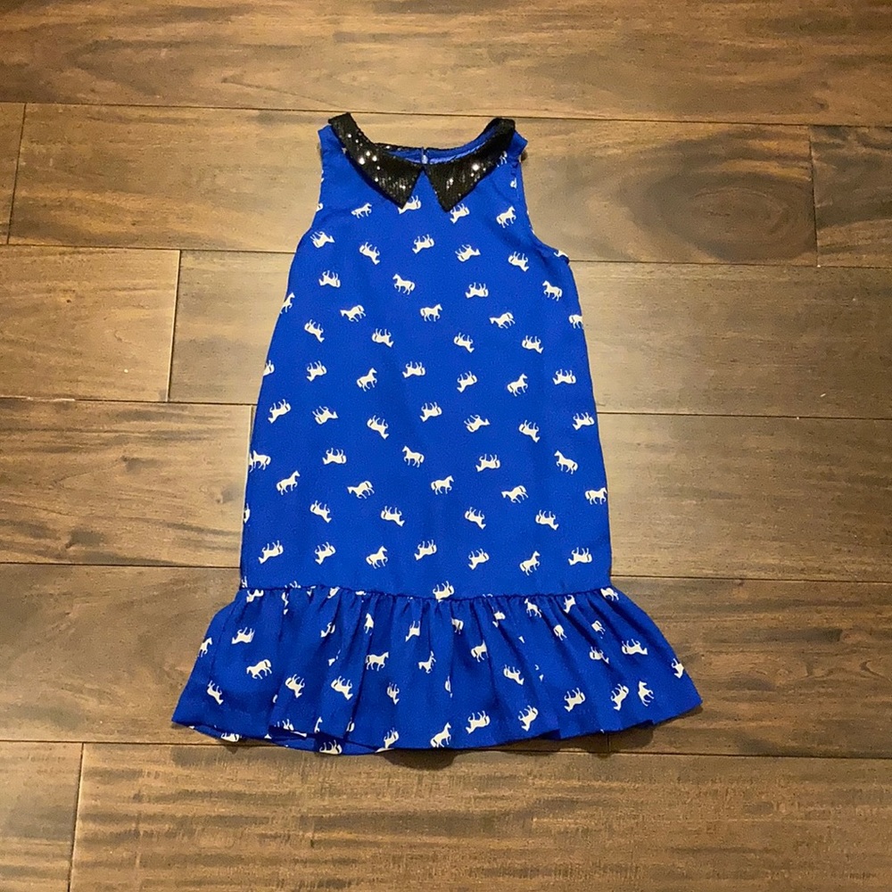 Kids blue dress